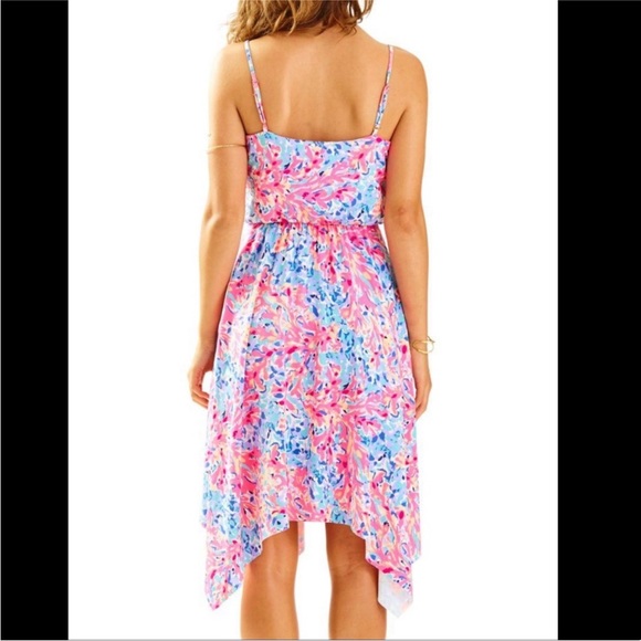 Lilly Pulitzer Dominica dress coco coral crab sz med - Picture 10 of 10